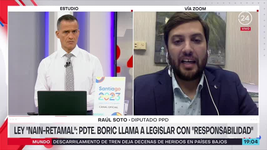 Diputado Soto y crisis de seguridad: “Se perdieron varios meses, sobre todo con la exministra Siches”