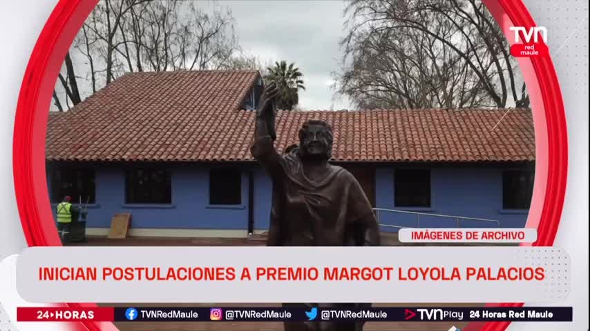 Abren postulaciones a premio Margot Loyola Palacios