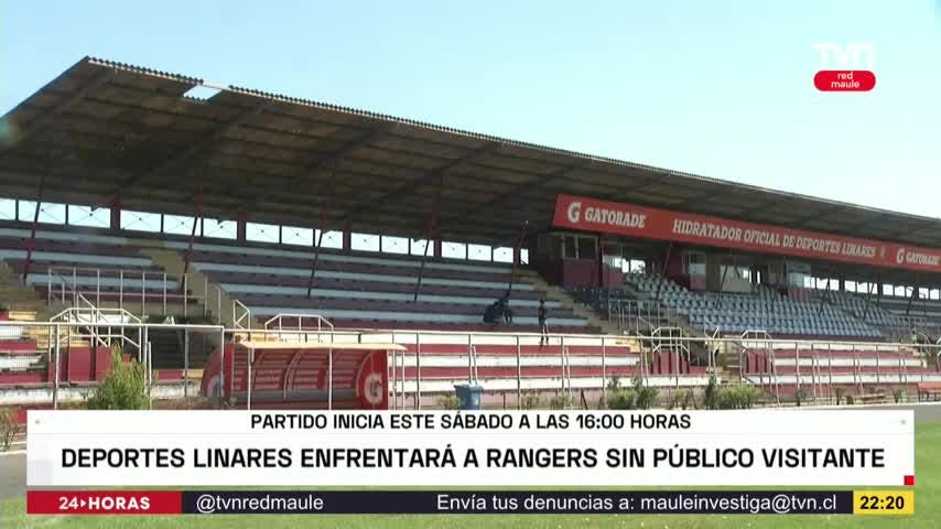 Deportes Linares enfrentará a Rangers sin público de visita