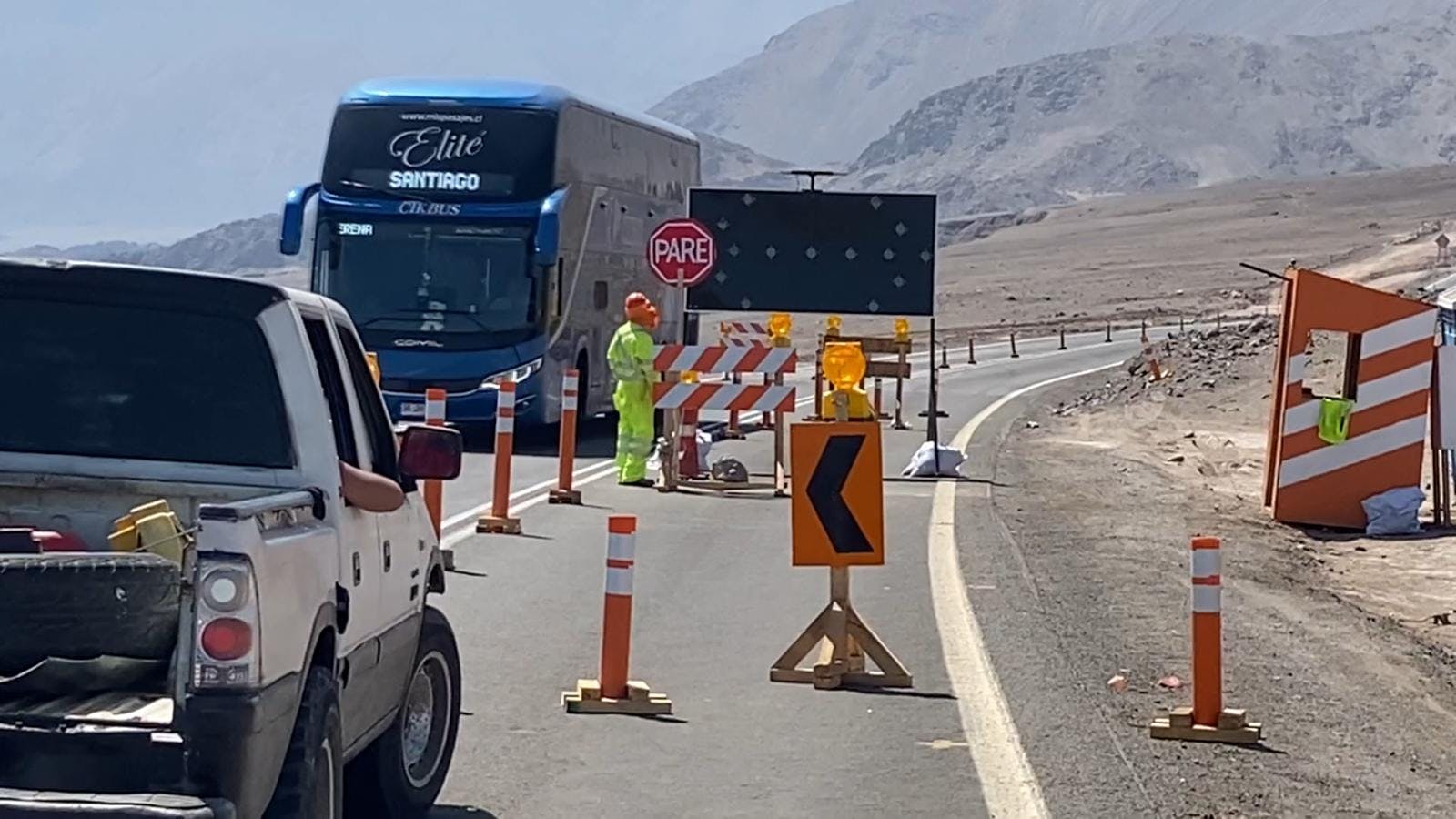 Comenzaron cortes de tránsito en ruta 1 por mejoramientos