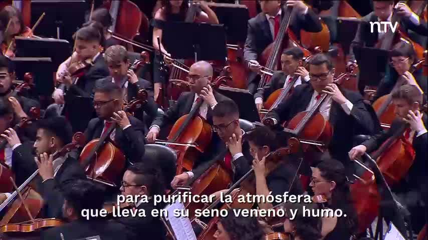 En NTV Presenta Prime y TVN disfruta del concierto de La Sinfonía N° 8 de Mahler