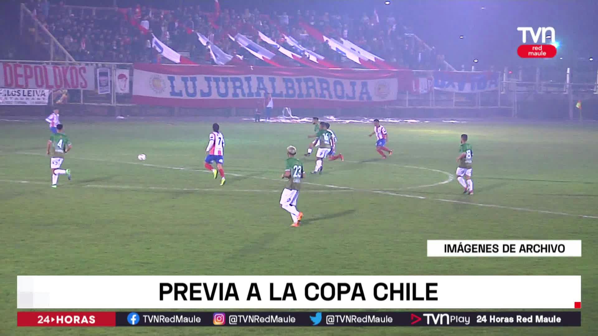 Equipos locales se preparan para Copa Chile