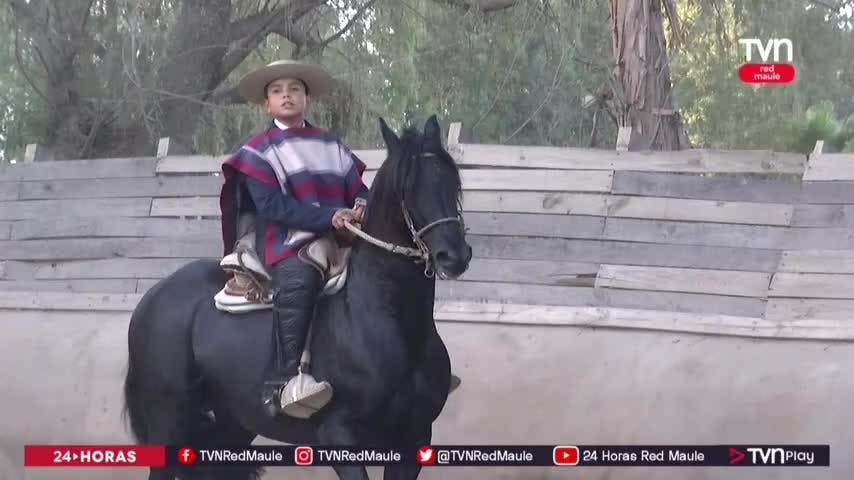 Niño de 12 años será el jinete más joven del Champion de Chile