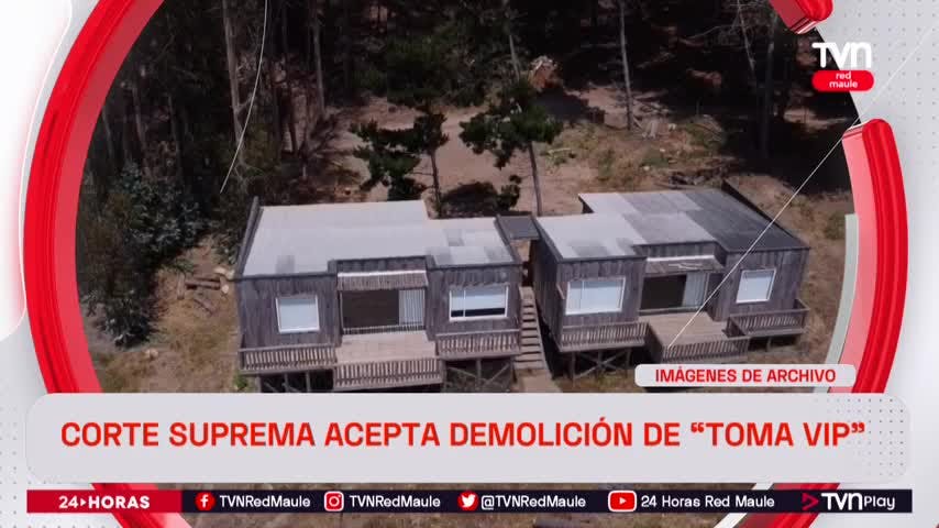 Corte Suprema acepta demolición de toma vip