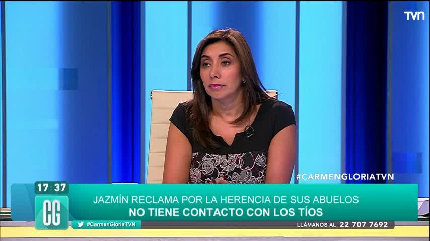 ¡De aquí no me voy sin la herencia! | Carmen Gloria a tu servicio