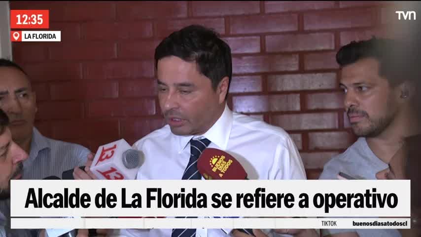 Alcalde Carter se refiere a operativo en La Florida