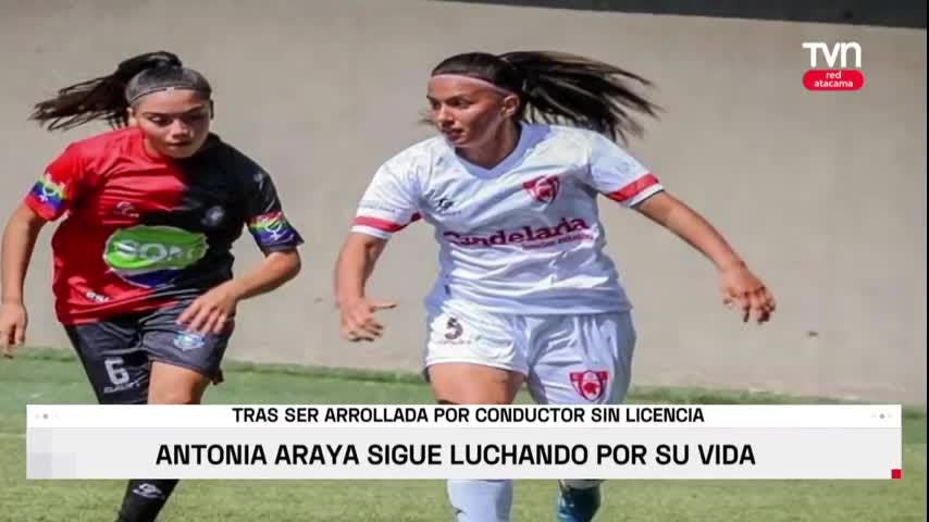 Joven futbolista sigue luchando por su vida