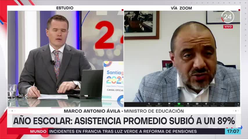 Ministro de Educación y situación de liceos en Santiago: “El municipio ha tomado decisiones correctas”