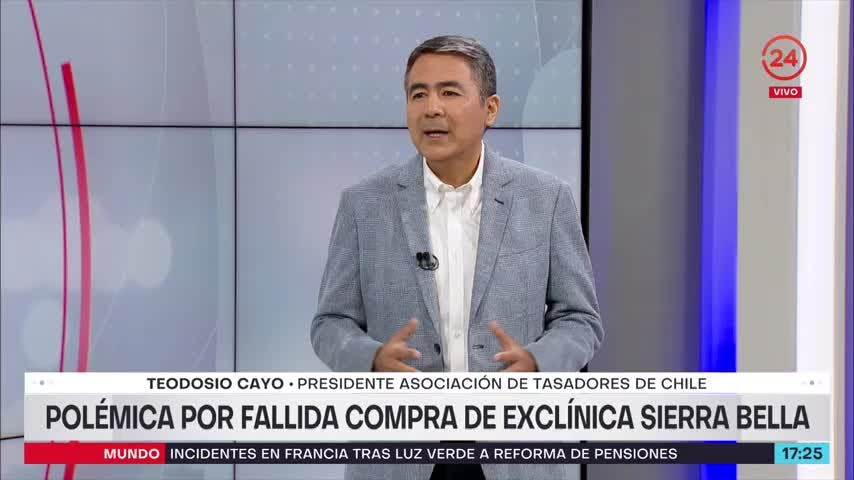 Tasadores de Chile por Clínica Sierra Bella: “Claramente el valor de $8 mil millones no es”