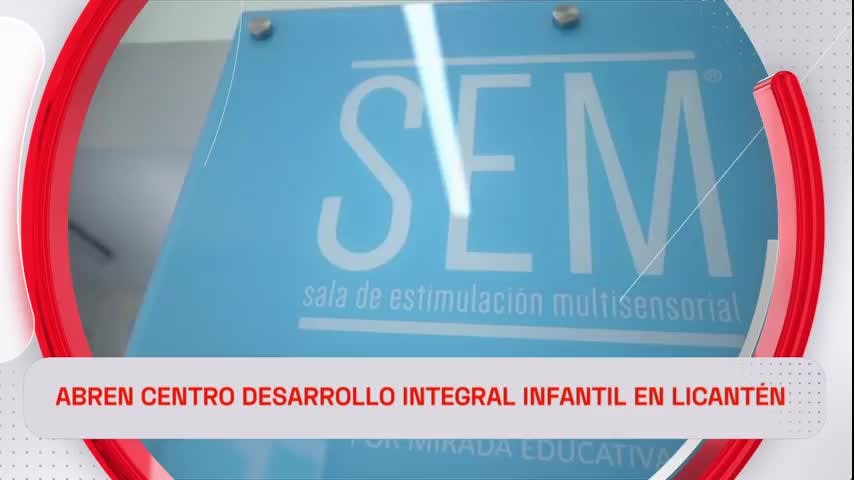 Abren centro de desarrollo integral infantil en Licantén