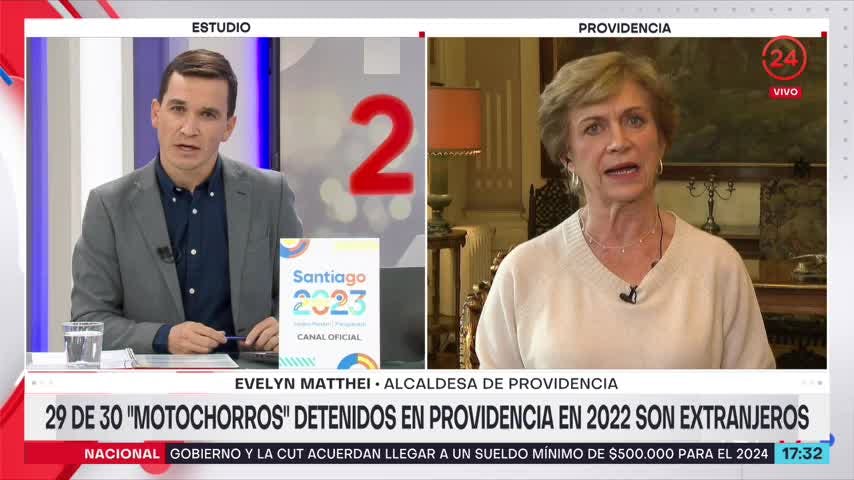 Matthei: “Muchos de los migrantes ilegales vienen a delinquir, se pasan el dato”
