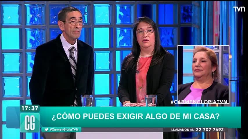 ¿Cómo puedes exigir algo de mi casa? | Carmen Gloria a tu servicio