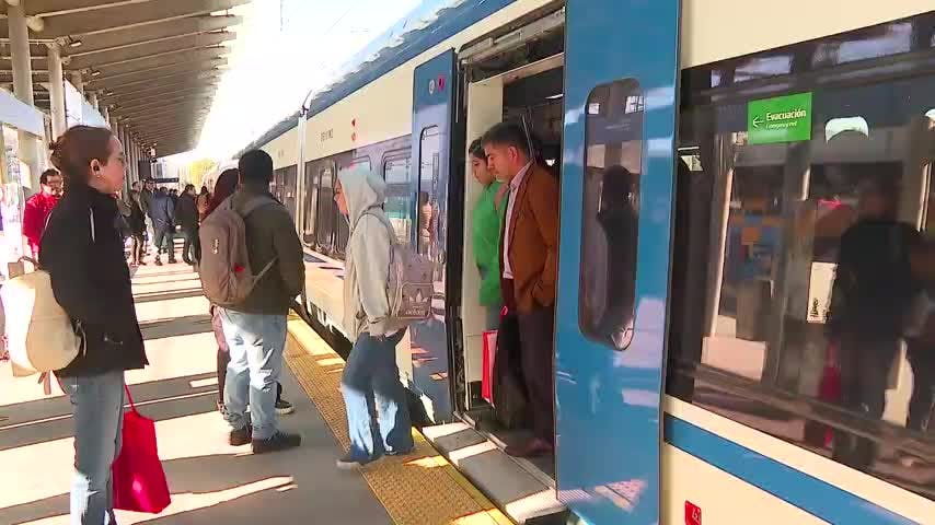 Biotrén retomó servicios sobre Puente Ferroviario