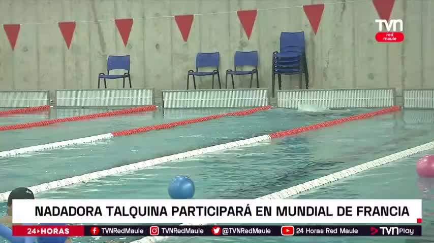 Talquina representará a Chile en mundial de natación
