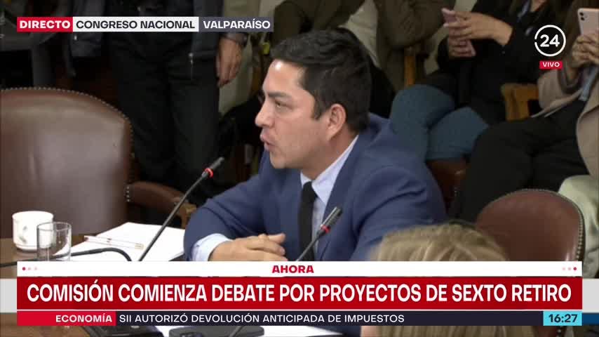 Comisión comienza debate por proyectos del sexto retiro