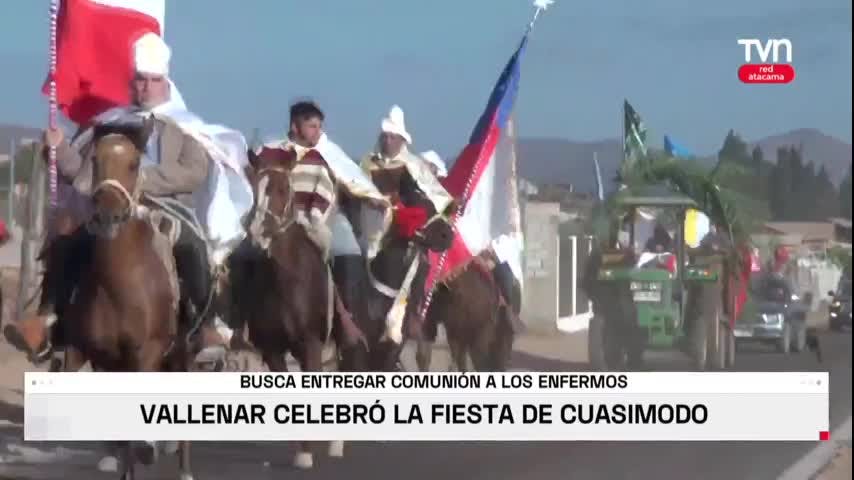 Celebran fiesta de Cuasimodo en Vallenar