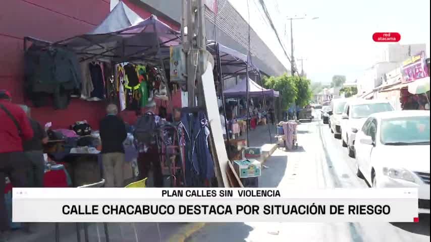 Copiapó: evalúan despejar comercio ambulante