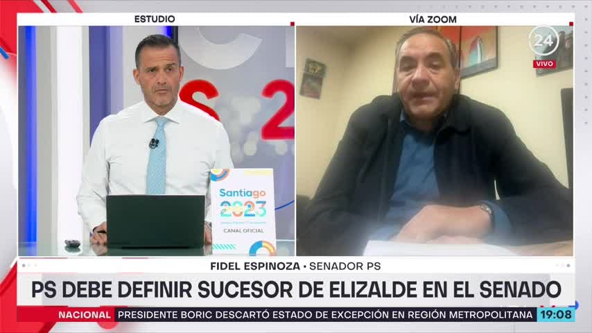 Fidel Espinoza y reemplazante de Elizalde en el Senado: Bachelet ratificaría su decisión de estar al margen