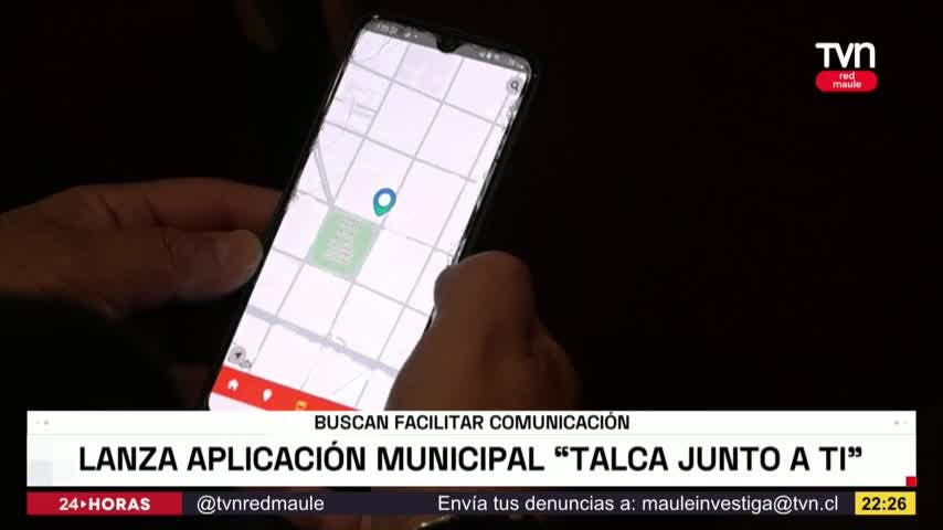 Municipio de Talca lanza aplicación