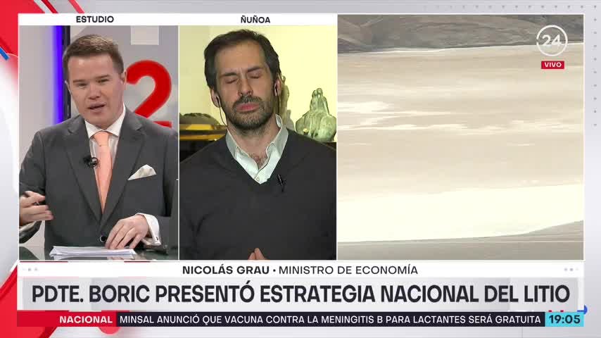 Ministro Grau y críticas por anunico del litio: Algunas irán cambiando el tono