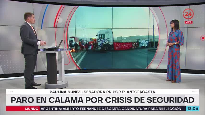 Senadora Paulina Núñez: “Lo que hay en Calama en narcocultura”