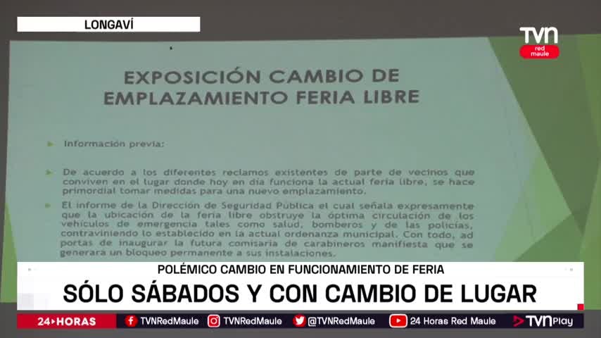 Polémica en Longaví por cambio en funcionamiento de feria