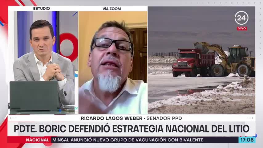 Lagos Weber y estrategia nacional del litio: “Se trata de incorporar recursos del sector privado”