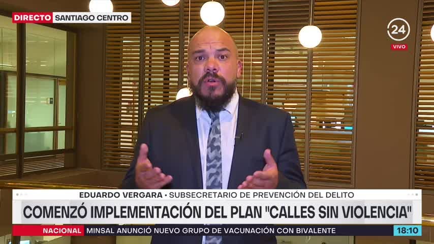 Subsecretario Vergara y plan 'Calles Sin Violencia': Ninguna comuna quedará desprotegida