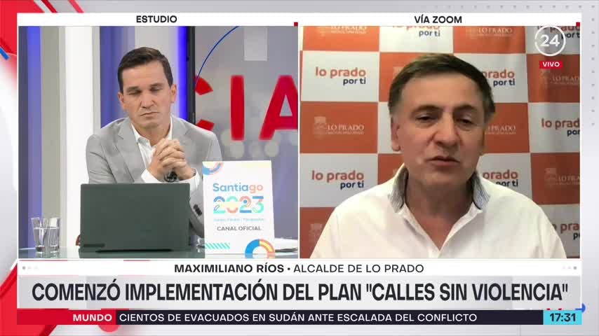 Alcalde de Lo Prado y plan Calles Sin Violencia