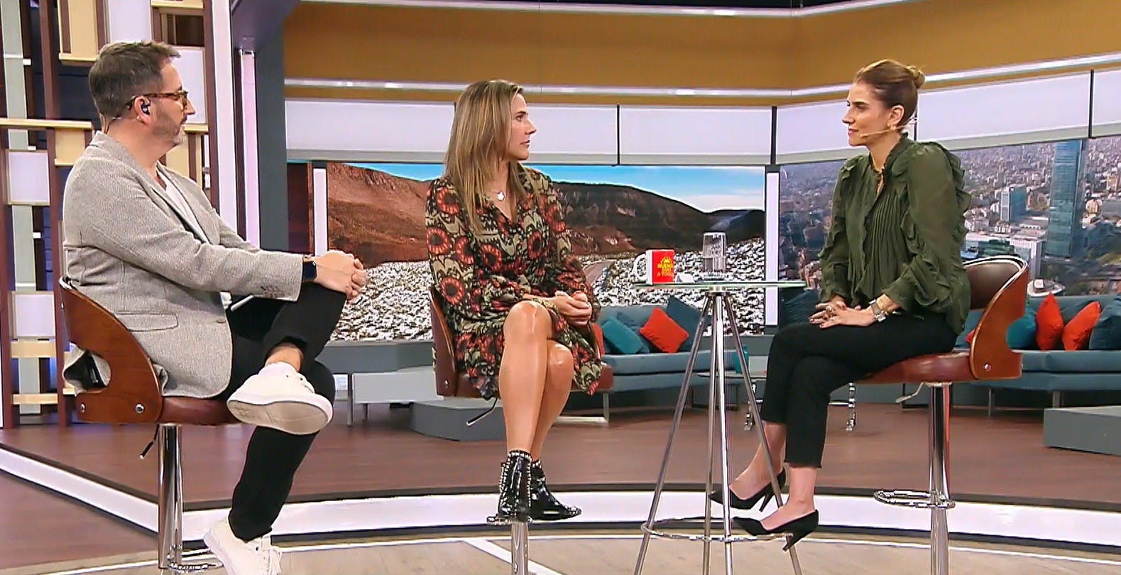 ¡Qué gusto verte! Julia Vial visitó el Buenos Días a Todos