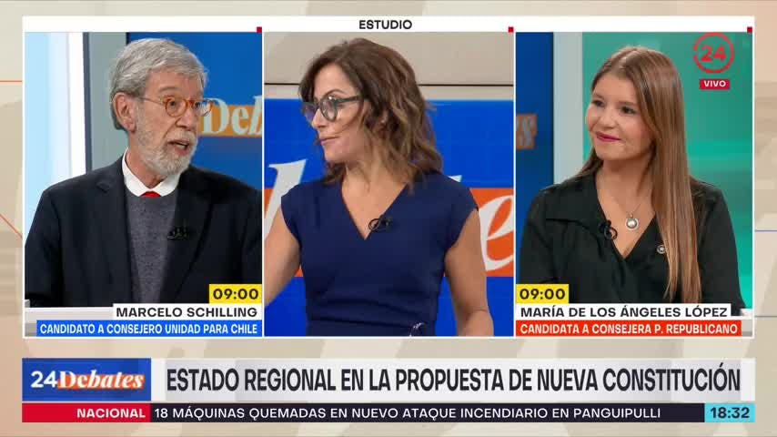 24 Debates: Estado regional según Marcelo Schilling y Ángeles López