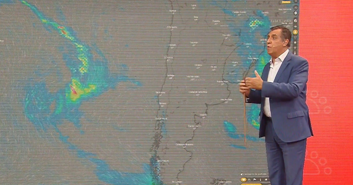 ¡Se vienen las lluvias en la zona central!