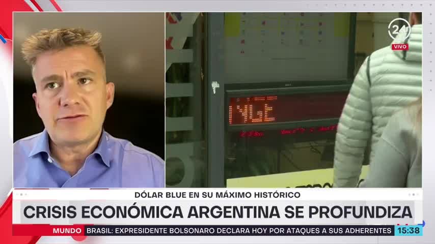 Analista económico y crisis argentina: “El dólar blue evidencia que el dólar formal es un barómetro inexistente”