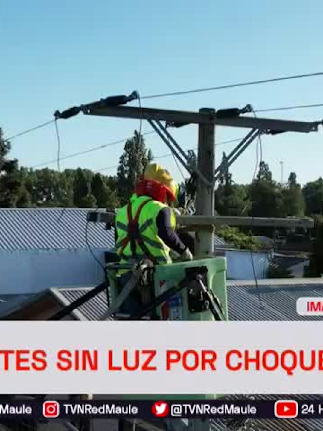 Más de 61 mil cliente sin luz por choques a postes
