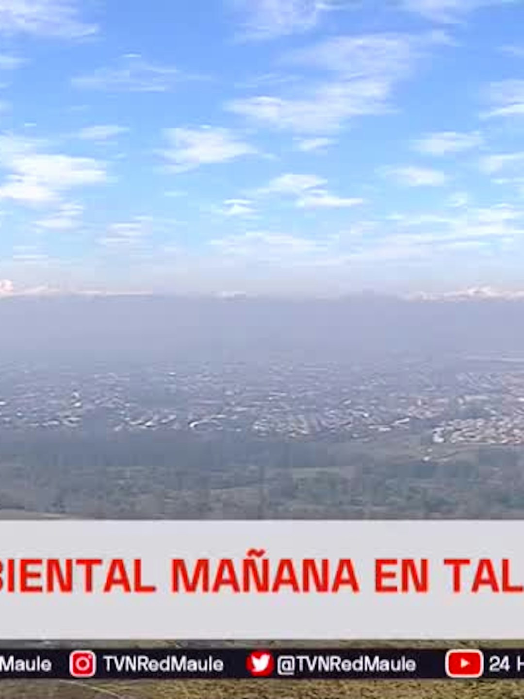 Alerta ambiental regirá mañana en Talca y Maule