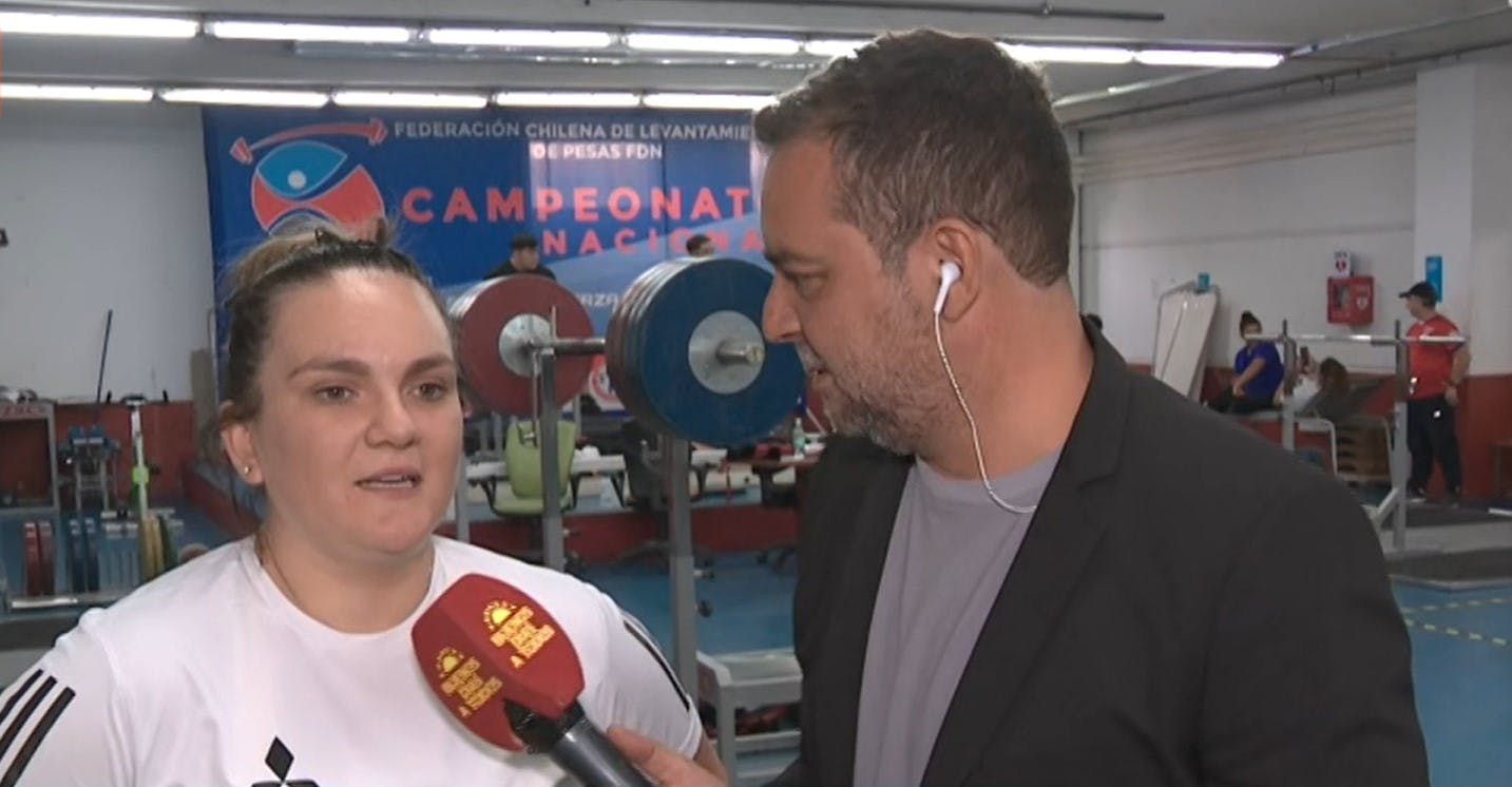 ¡Santiago 2023 ya se vive en TVN! La pesista María Fernanda Valdés será una de las protagonistas de este gran evento