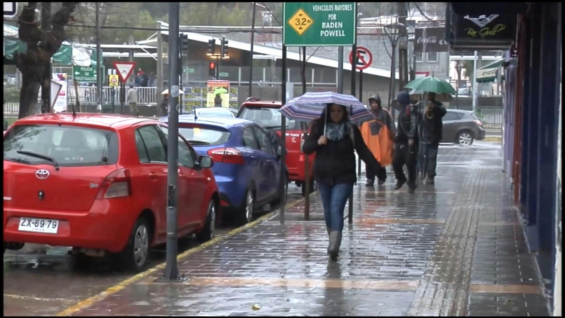 Esta noche llega el sistema frontal a la Región de Valparaíso