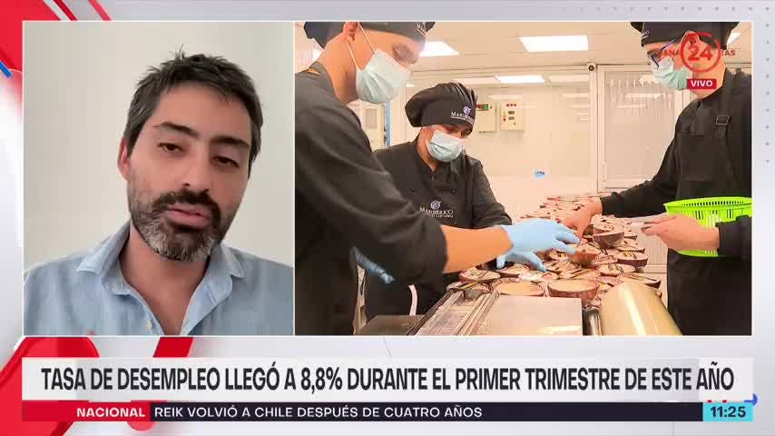 Tasa de desempleo llegó a 8,8% durante el primer trimestre del año