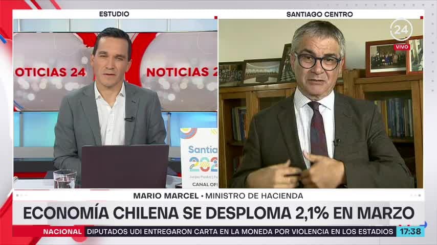 Ministro Marcel: “Veo mucha ansiedad por decretar que existe una crisis económica”
