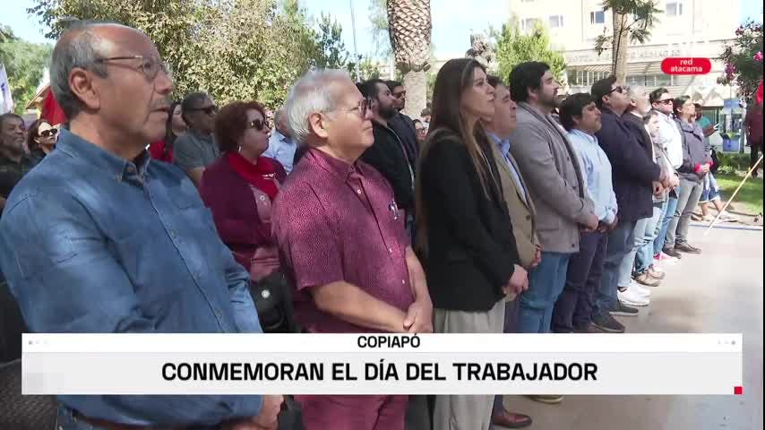 Conmemoran el Día del Trabajador