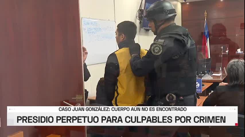 Presidio perpetuo para culpables del secuestro y homicidio de Juan González