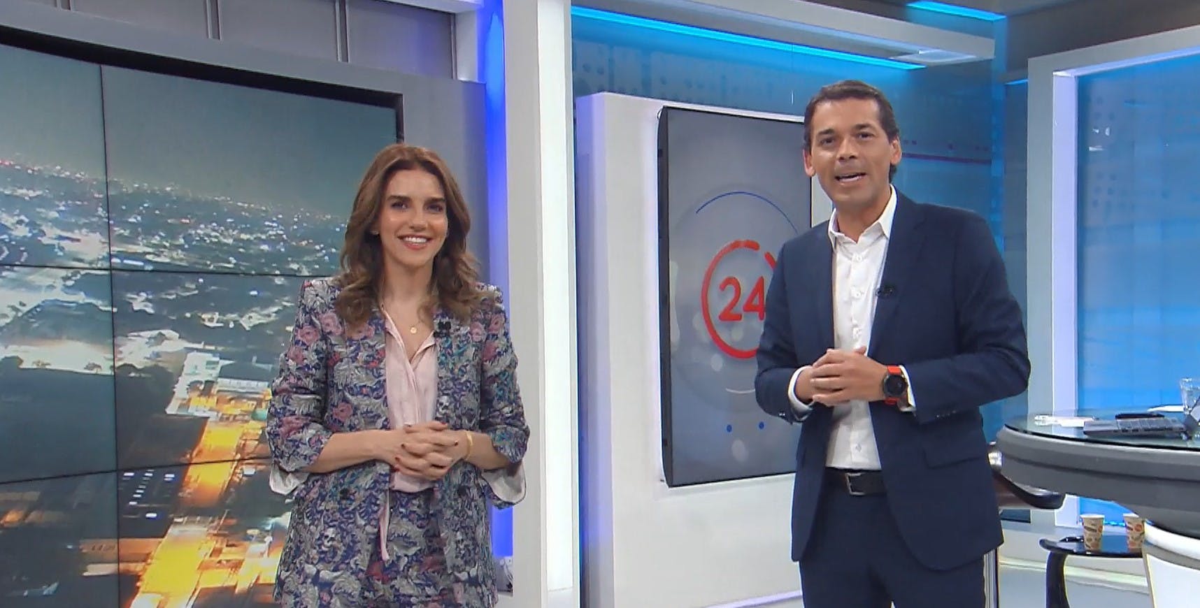 María Luisa Godoy y Gustavo Huerta dan inicio a Chile Elige en TVN