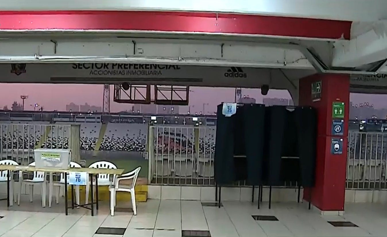 Uno de los locales más grande de Chile: Todo listo para la votación en el Estadio Monumental 