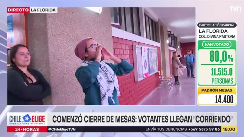 Con timbre y campanazos anuncian cierre de mesas