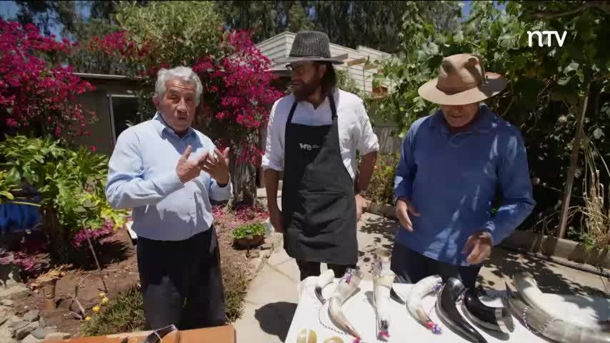 Artesanía en cachos de buey, cuchillero y camaroneros | Aquí te las traigo Peter - T3E12