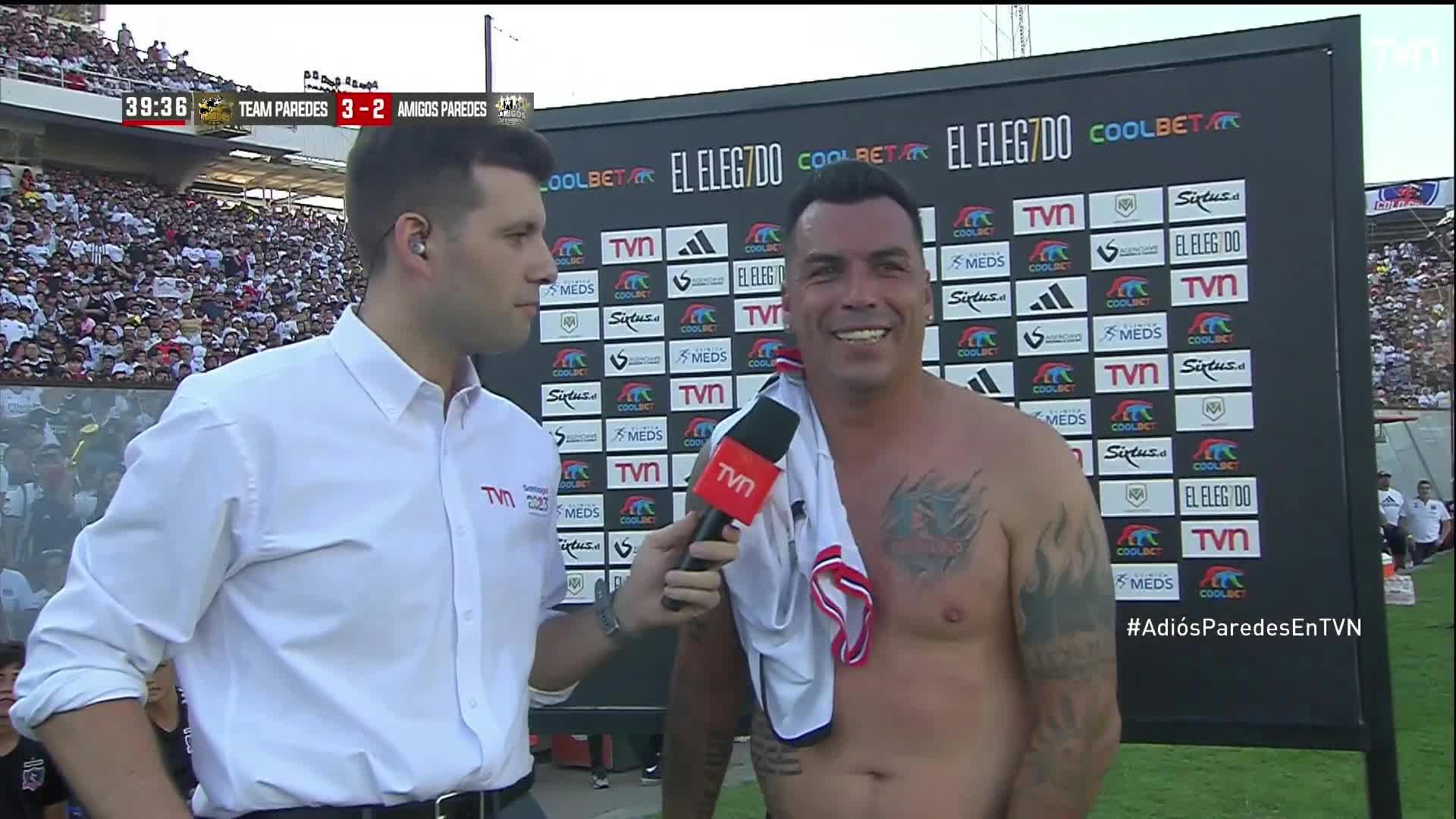 Esteban Paredes uno de los máximos goleadores del fútbol chileno