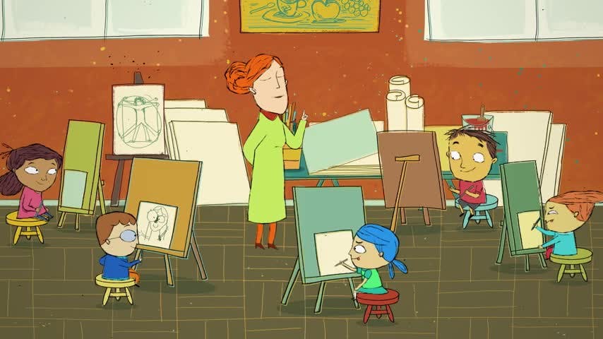 Mis dibujos también pueden estar en un museo | Petit - T2E19