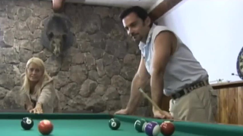 Felipe Camiroaga y Cecilia Bolocco juegan al Pool de la verdad
