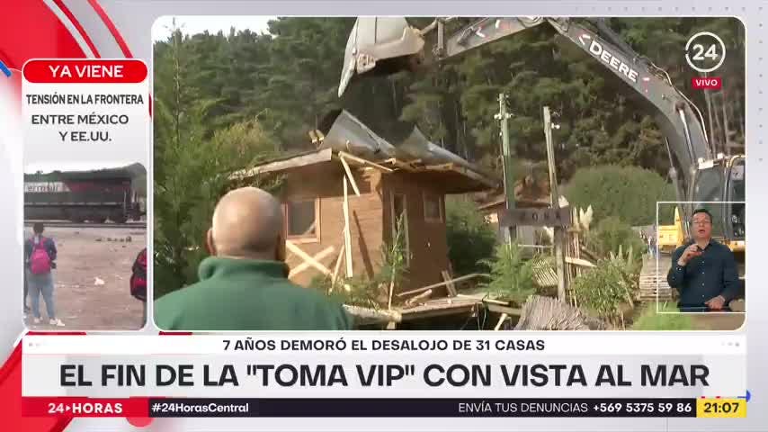 El fin de la toma VIP