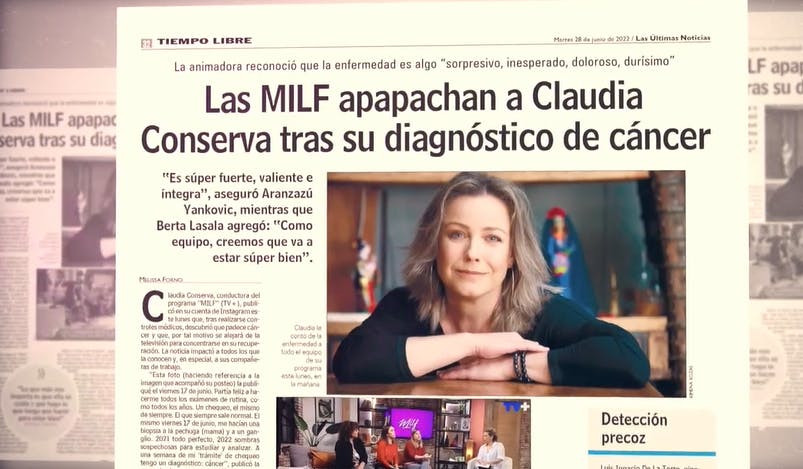 Las Milf se enteran del cáncer de Claudia Conserva: “Había una despedida media oculta”
